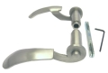 Dr�ckerpaar aus Edelstahl, inkl. Spaltstift 8 mm, V2A